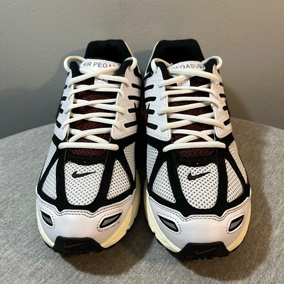 Nike Air Pegasus 2025 White Silver Red Running Men's Shoe Size 11.5 HQ5403 101​